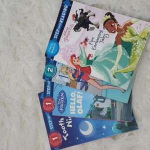 Kids Book Set - Frozen, Barbie, Tooth Fairy, Tigers